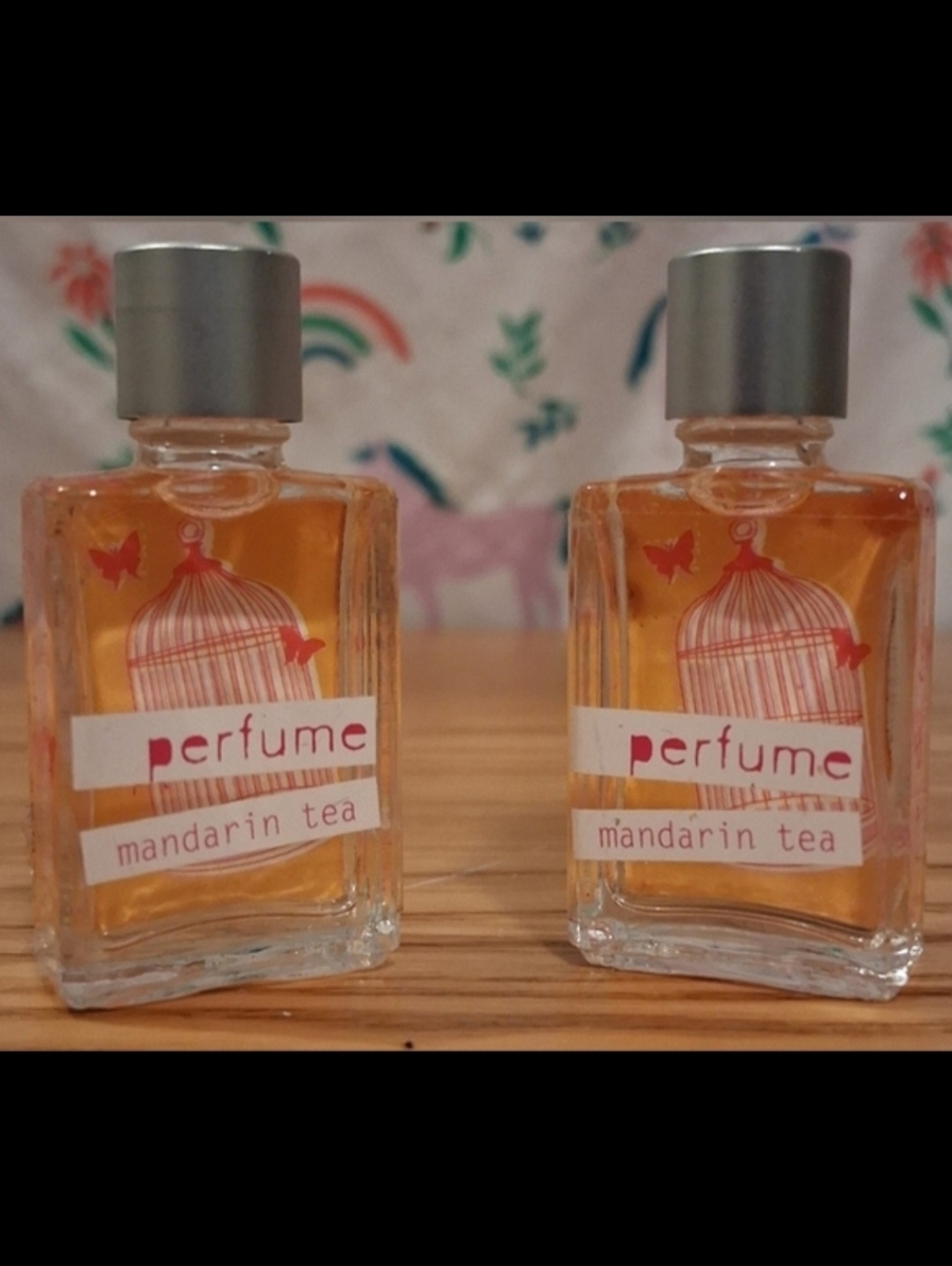 Lot Of 2 Discontinued Y2K Love & Toast Mandarin Tea Perfume Parfum .33ml Each
